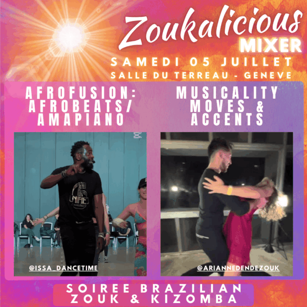 Zoukalicious Mixer - Afrofusion / Kizomba